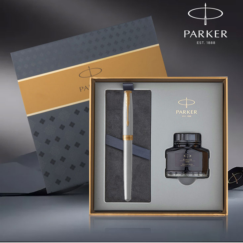 礼品定制，成都礼品，派克（PARKER）钢笔2015卓尔钢杆金夹墨水笔礼品定制