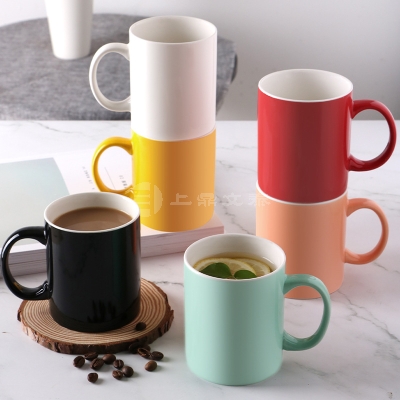 家用多色陶瓷杯子水杯马克杯茶杯咖啡杯早餐杯
