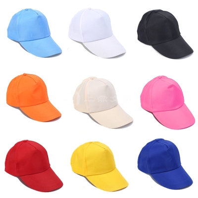 广告帽订logo印字刺绣鸭舌棒球帽旅游志愿者学生太阳帽子批发