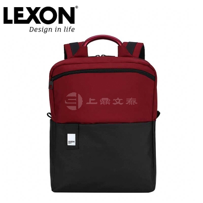 乐上LEXON2017新款15寸电脑包双肩背包商务休闲双肩包背包