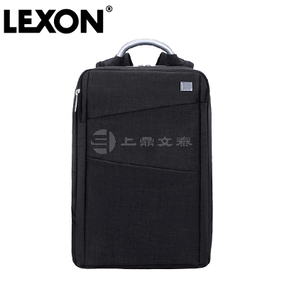 法国乐上LEXON多功能商务双肩包电脑包男女背包三层加厚-LN815