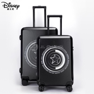 迪士尼儿童拉杆箱20寸静音万向轮卡通男女旅行箱大容量学生行李箱