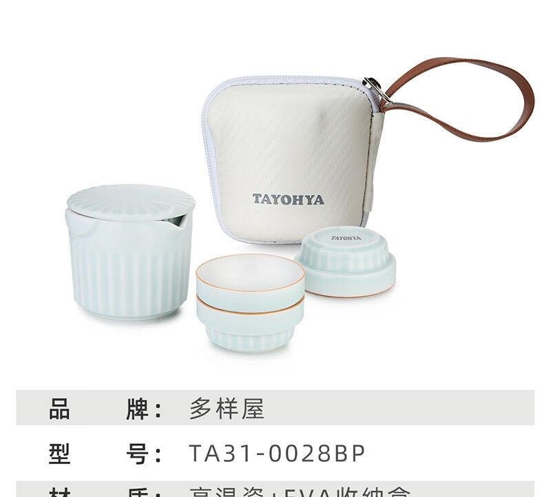 多样屋陶瓷螺旋纹茶具型号介绍