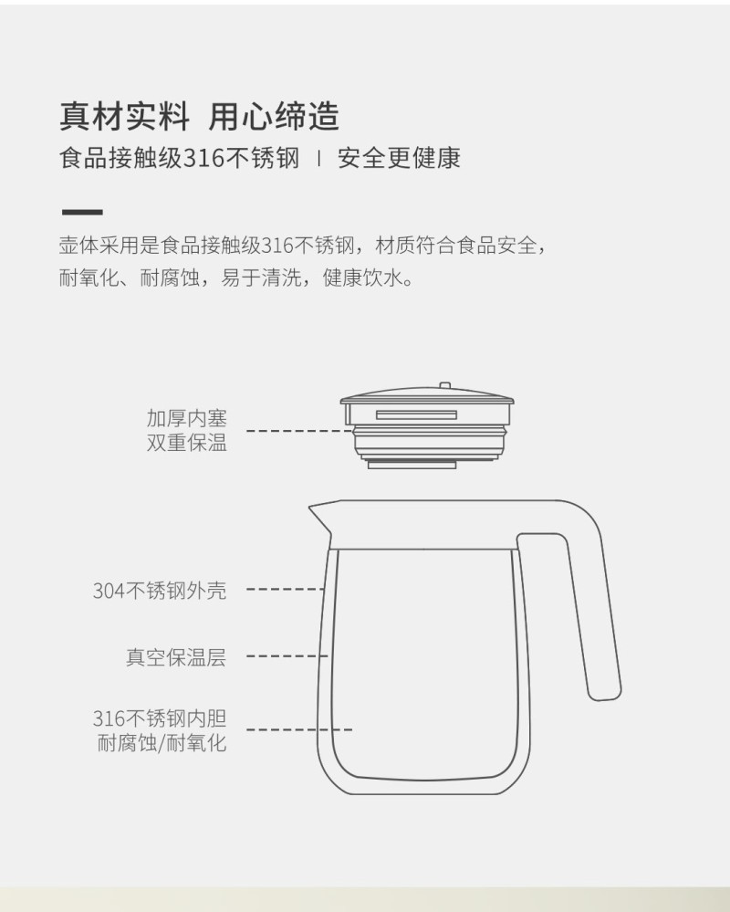 真材实料的face小黄鸭保温壶家用很实在