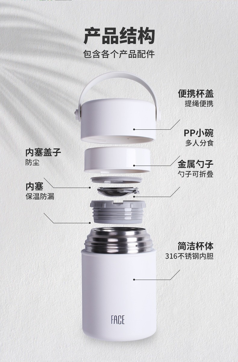 大容量保温饭盒选择face
