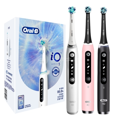 OralB/欧乐B电动牙刷微震旋转充电式智能蓝牙iO5云感刷