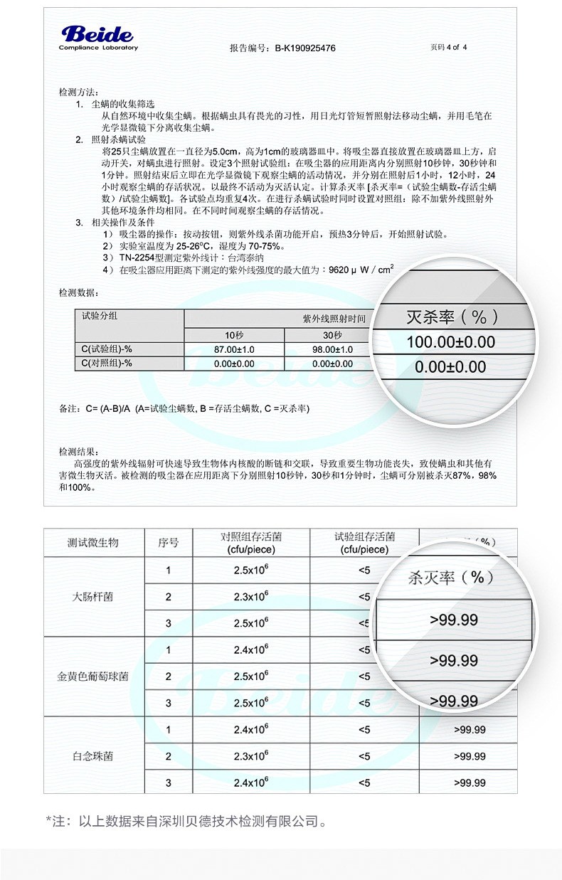 美的MT3粉设紫外线除螨仪