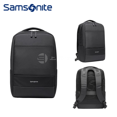 新秀丽TX6*09001双肩包 笔记本电脑背包黑色大容量15寸商务旅行