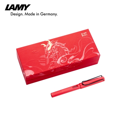 LAMY/凌美钢笔 中国风汉字尖狩猎者墨水笔国潮男女签字笔学生办公练字礼盒套装