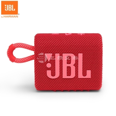 JBL GO3 音乐金砖三代 便携式蓝牙音箱 低音炮 户外音箱 迷你小音响 快速充电长续航 防水防尘设计 庆典红