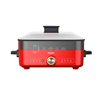 海尔多功能锅家用烤肉锅电热锅电烤锅电煎烤锅料理锅HDR-BX5201A