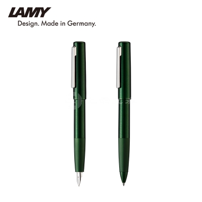 礼品定制，成都礼品，成都礼品定制，LAMY/凌美钢笔Aion永恒系列英伦绿金属磨砂铝杆墨水笔男士商务办公礼品礼品定制