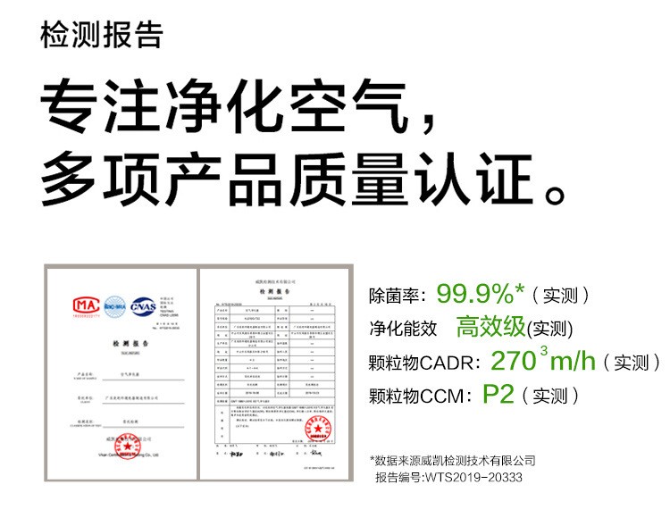 美的紫外线杀菌的空气净化器详细介绍