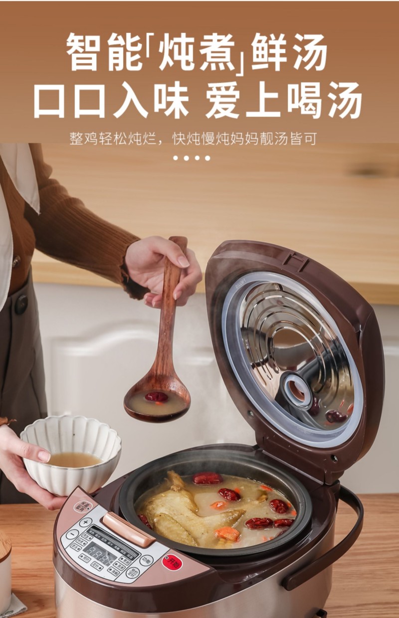 长虹多功能小型5L电饭煲品牌