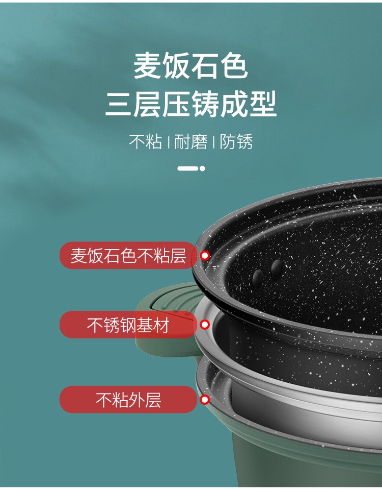 DEBO不锈钢可定制易洗汤锅怎么样