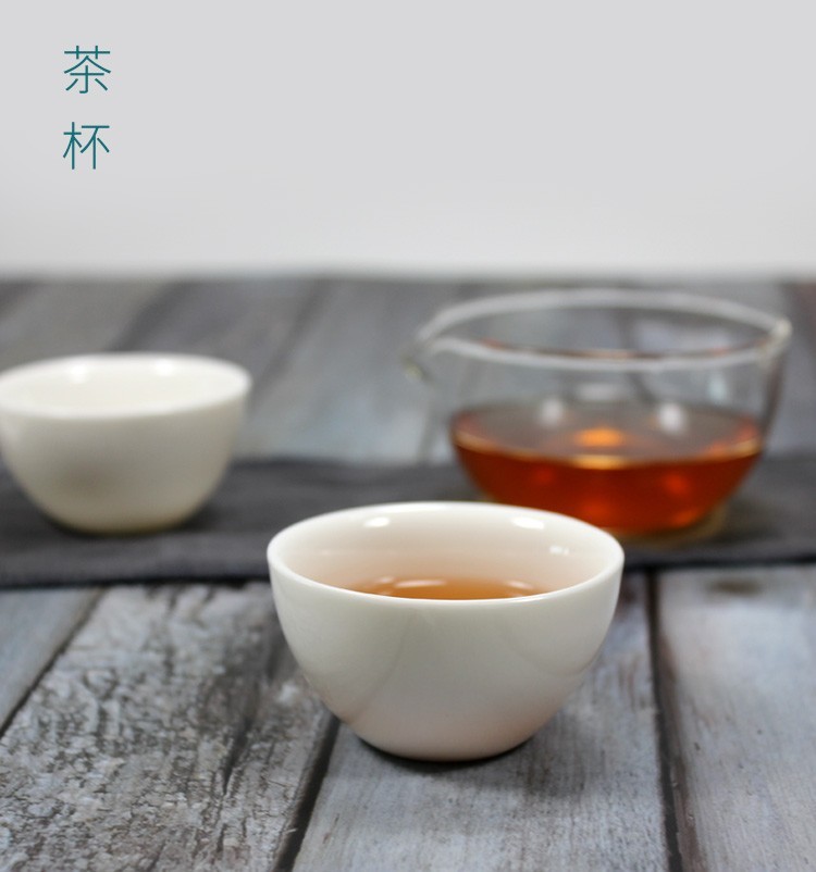 沏一杯茶白瓷+玻璃时尚功夫茶具系列产品