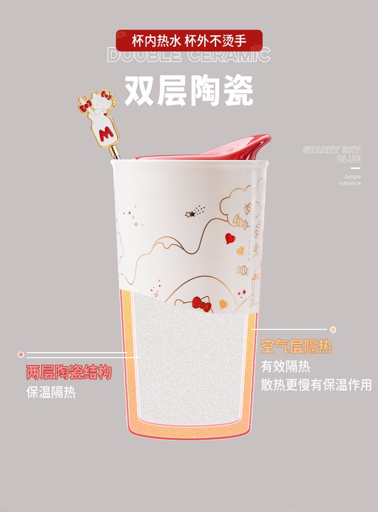 helloKitty日式风格家用时尚马克杯