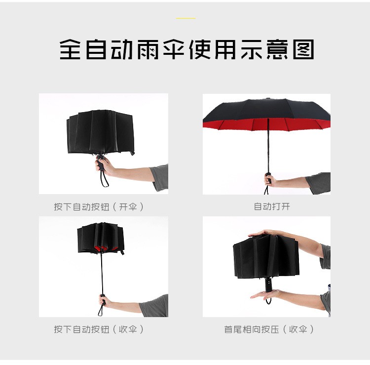 旭晴双层全自动雨伞怎么样