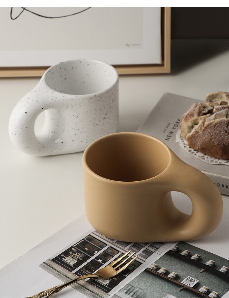 贝汉美创意陶瓷办公室咖啡杯